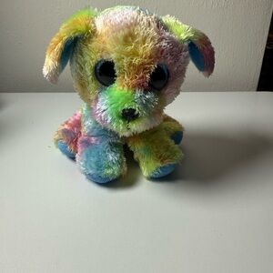 Ty Multicolor Stuffed Animal Dog